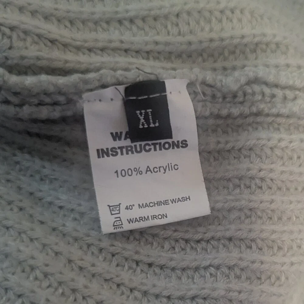 Y2K Sweater Goth Knit Distressed Edgy Spider Grunge Cosmique Studio‎